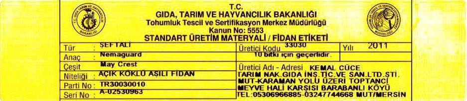 maycrestşeftalifidanısertifikası