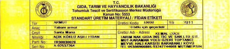 santamariaemutsertifikası